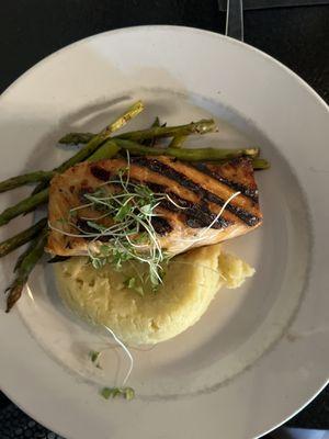 Honey Chipotle Salmon - it's as good as it looks