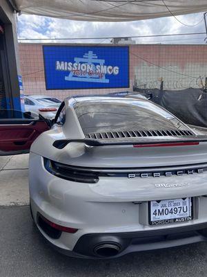 911 turbo S ready for Smog!