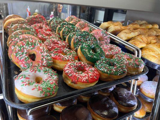 Christmas donuts