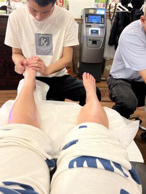 Foot massage