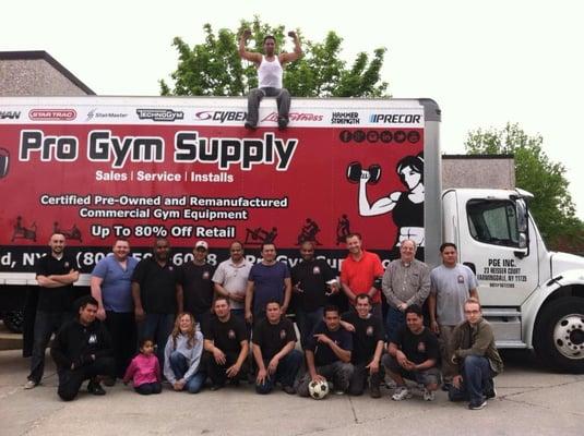 Say hello to the Pro Gym Supply team celebrating together for a national holiday! We are proud to be a USA home-grown business