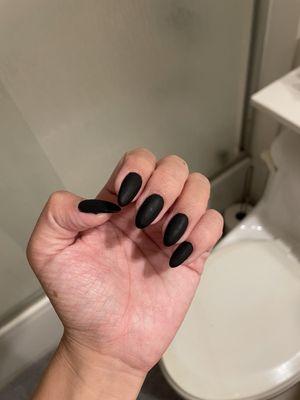 Wonderful nails done by Kim for Halloween