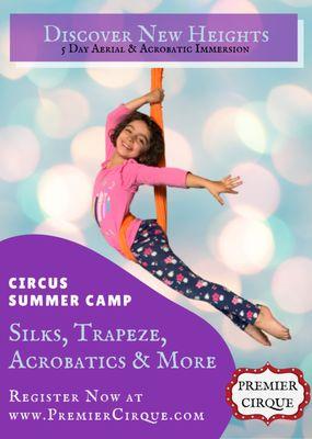 Aerial & Acrobatic Arts Summer Camp - Vancouver, Washington