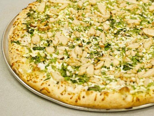 California Special (Pesto, Chicken, Spinach & Feta Cheese)