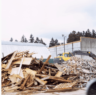 We offer both comprehensive demolition service and demolition clean-up. The all-inclusive offering includes everything!