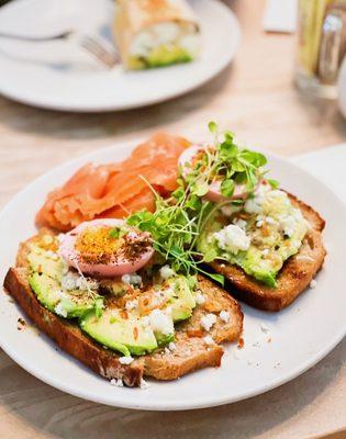 Avocado and Egg Sandwich