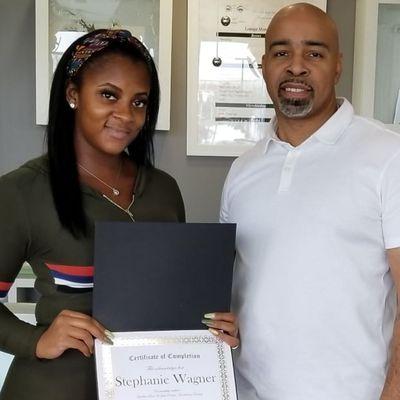 Private microblading training. Congratulations Stephanie from Atlanta, Georgia