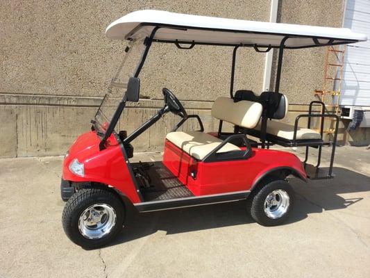 Hdk Express 36 volt golf car New  $6299.99 loaded--- Head lights, tail lights, Horn turn signals,Fuel gauge 6hp motor 25 mph!