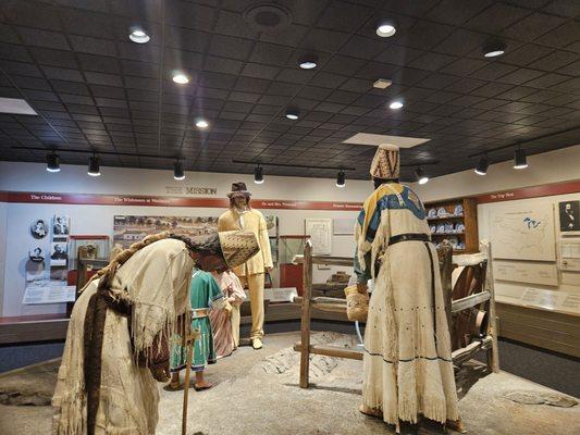 Museum portion of the visitor center