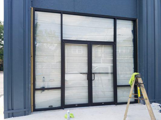 Store front entry and door services