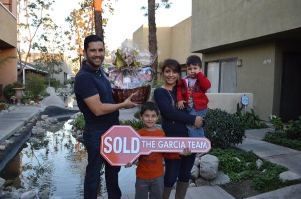 Another happy family in Stanton. Thank you for trusting Team Garcia with your purchase!