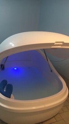 Your float pod awaits you.  Or an open tank if you're a little claustrophobic!