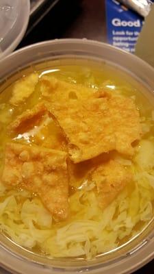 Egg drop soup...carry out