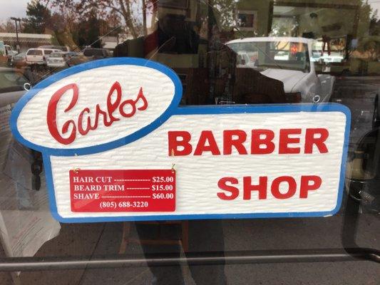 Carlos's barber shop