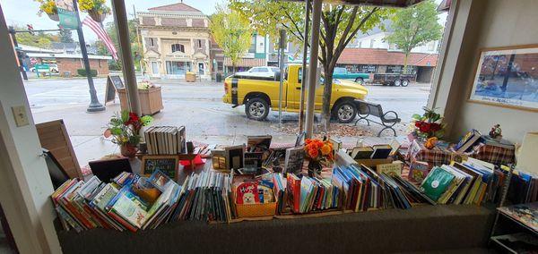 Inside Books & Fields.