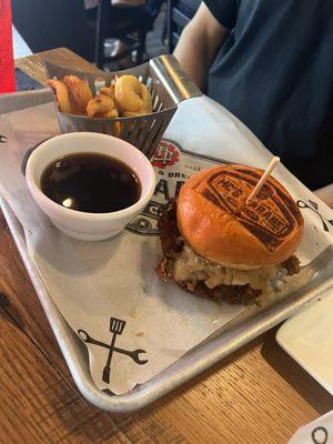 French dip burger