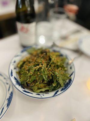 Chrysanthemum salad