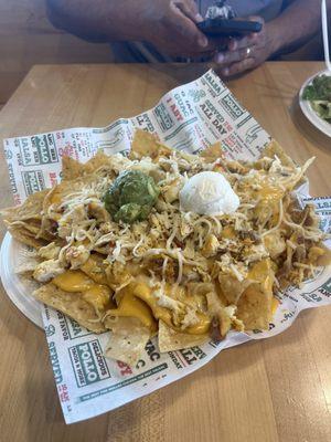 Grilled Chicken Nachos