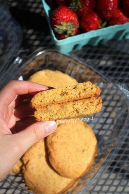 Lemon Ginger Graham Cookies ($7.50 for 6) from Gleehead Baking