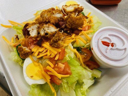 Farmhouse Crispy Chicken Salad