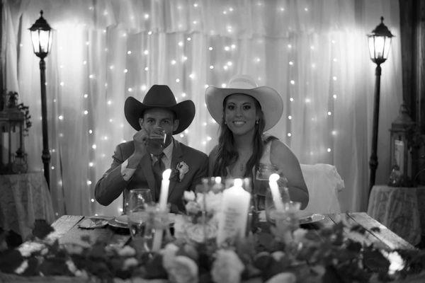 Country style barn wedding.