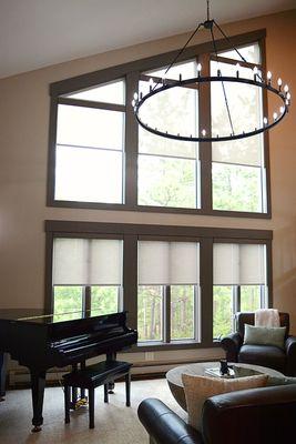 Insolroll Elements Roller Shades installed for a Colorado home.