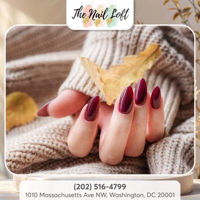 Nails and chill! 
This season is all about cozy vibes and beautiful nails. 
Come, relax, and leave with a stunning autumn look!