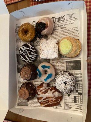 our 10 donuts