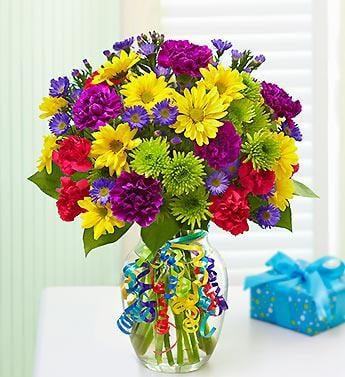 This is what is pictured on 1800flowers.com