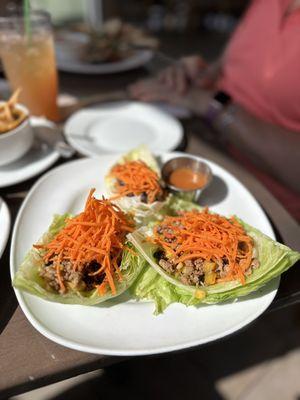 Turkey lettuce wraps