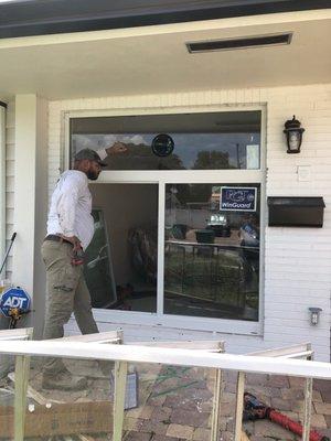 Installation of new windows