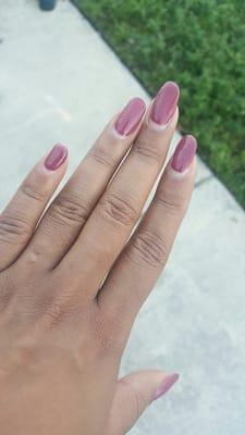 Gel mani by May: 3 weeks later