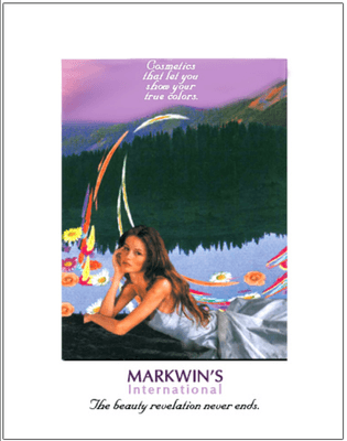 Markwin's cosmetics brochure