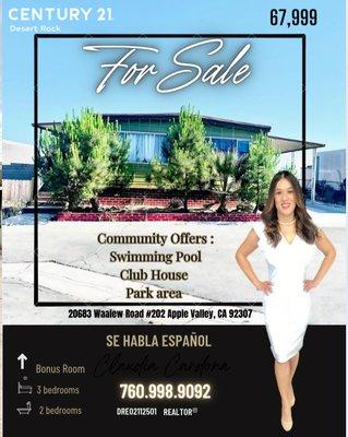 Claudia Cardona Realtor                        
I'm the to your next "