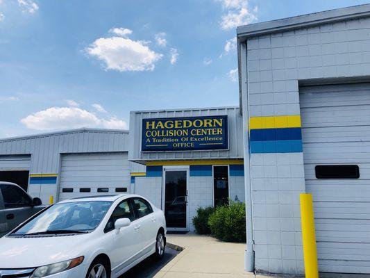 Hagedorn Collision Center