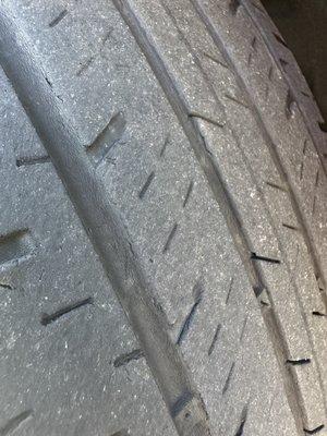 Tire threads