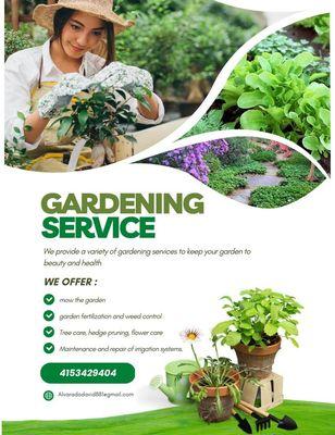 Garden service