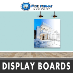 We offer stunning custom display boards for sale. Visit our website for more information: www.thewideformatcompany.com