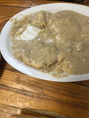 Biscuits and gravy