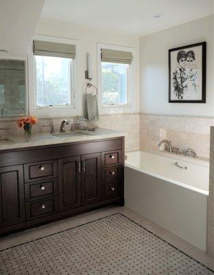 Master Bathroom in Westwood