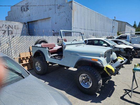 1985 Jeep CJ7 After Passenger Side