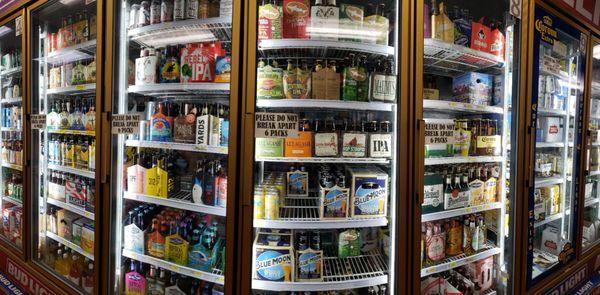 Huge beer selection