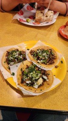 Steak tacos