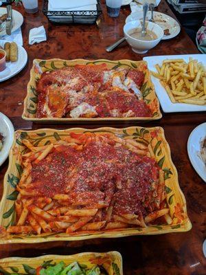 Half tray chicken parm