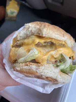 BT classic double cheeseburger