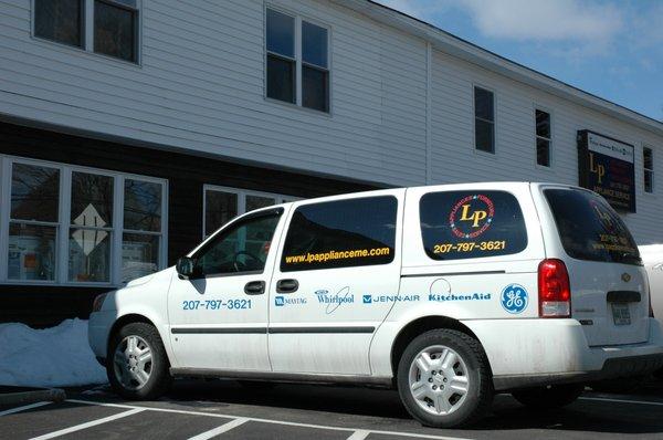 LP Appliance Local owned company in Westbrook, Maine. Appliance and mattress store.