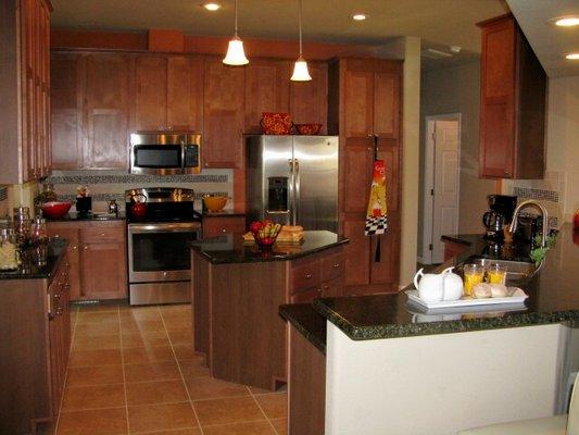 Check out one of our fabulous kitchens - - This one is at Palm Harbor in Medford in our Timberridge