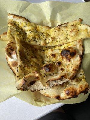 Garlic Basil Naan