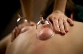 We do massage cupping too.  We continue to massage at same time and do not leave the room during massage cupping.