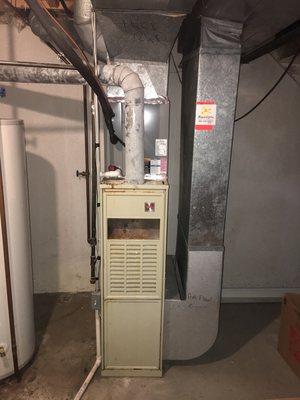 1983 furnace before replacement